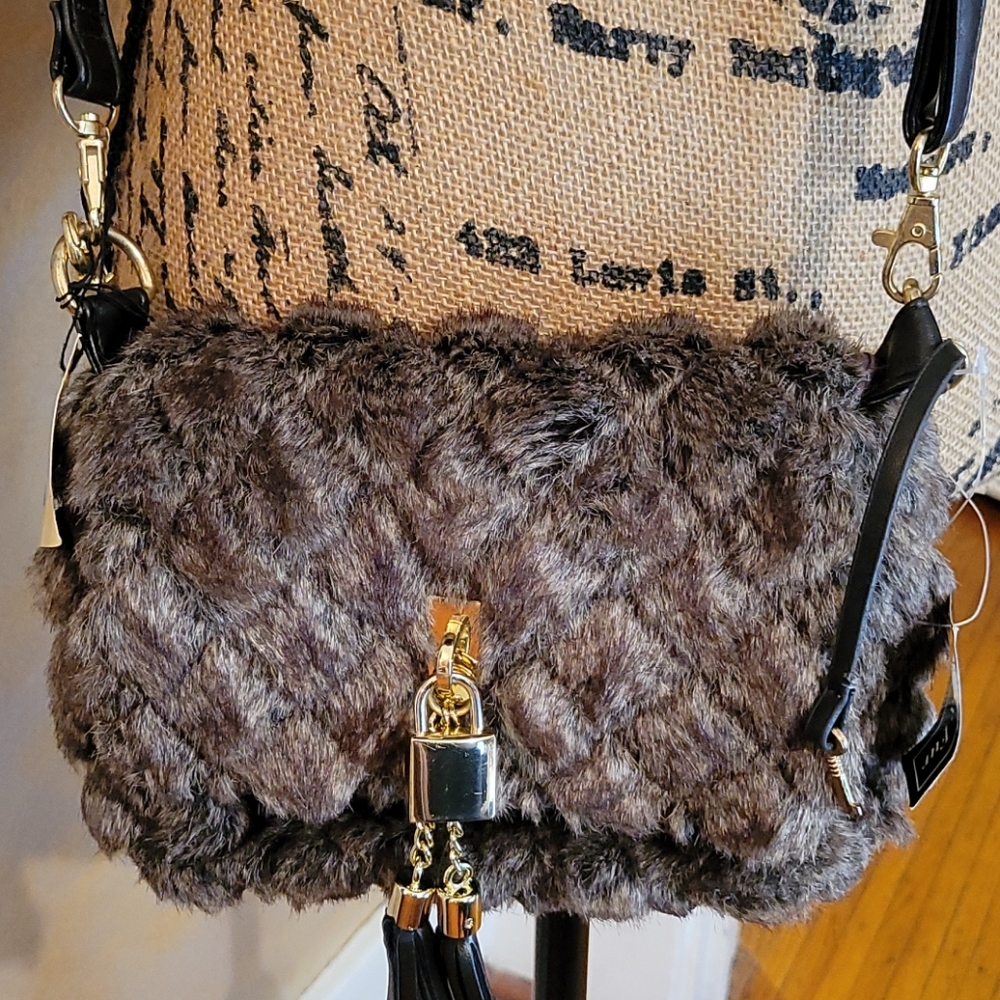 GAL Faux Fur Handbag
